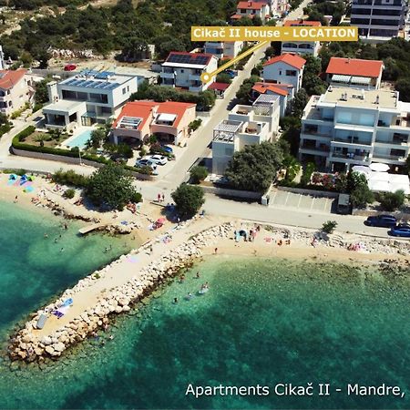 Apartments Cikac II - Modern Apartments By The Beach Mandre Dış mekan fotoğraf